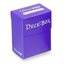 Ultra Pro Deck Box: Standard Size Purple - (60 ct.)